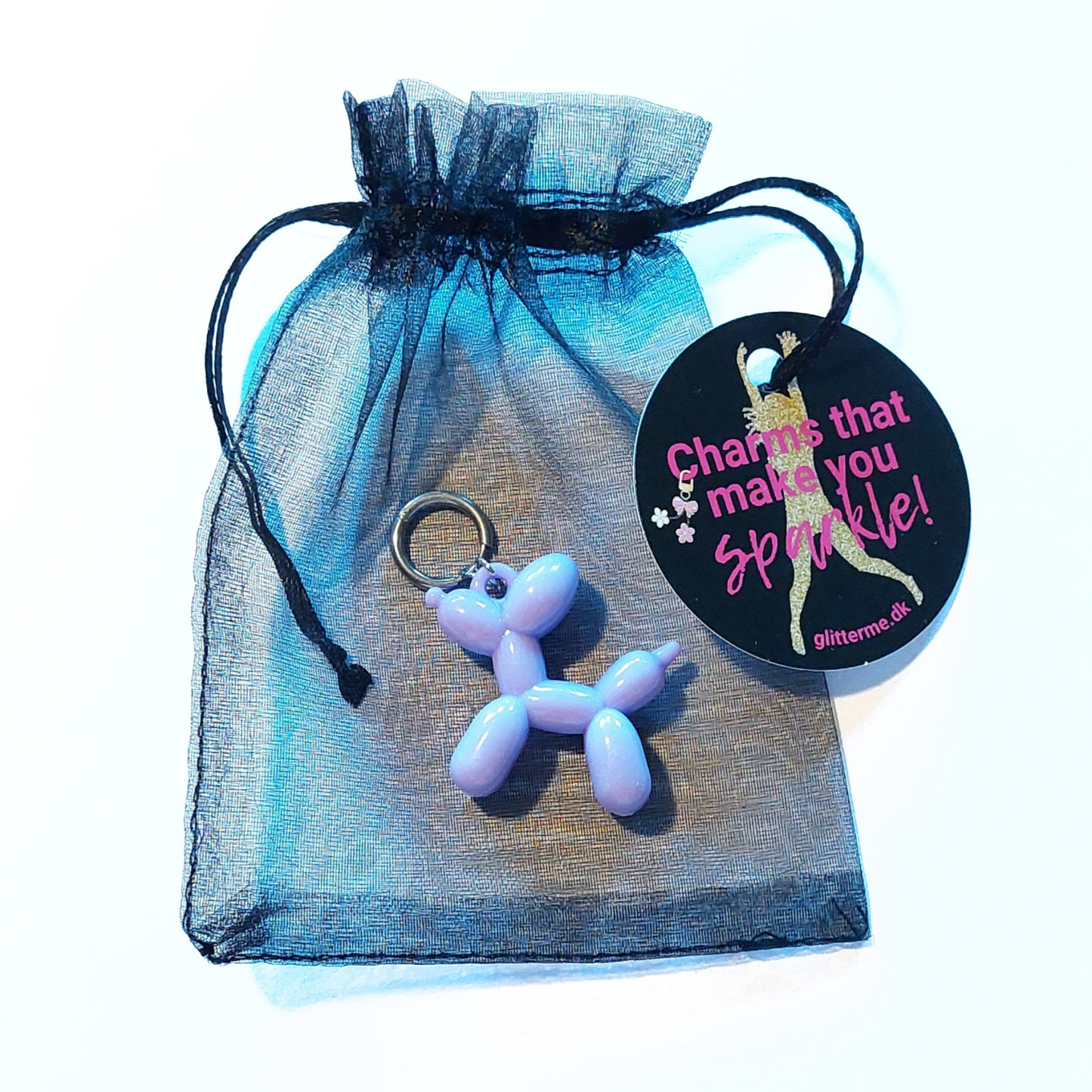 Charms - 1 stk. Balloon Dog