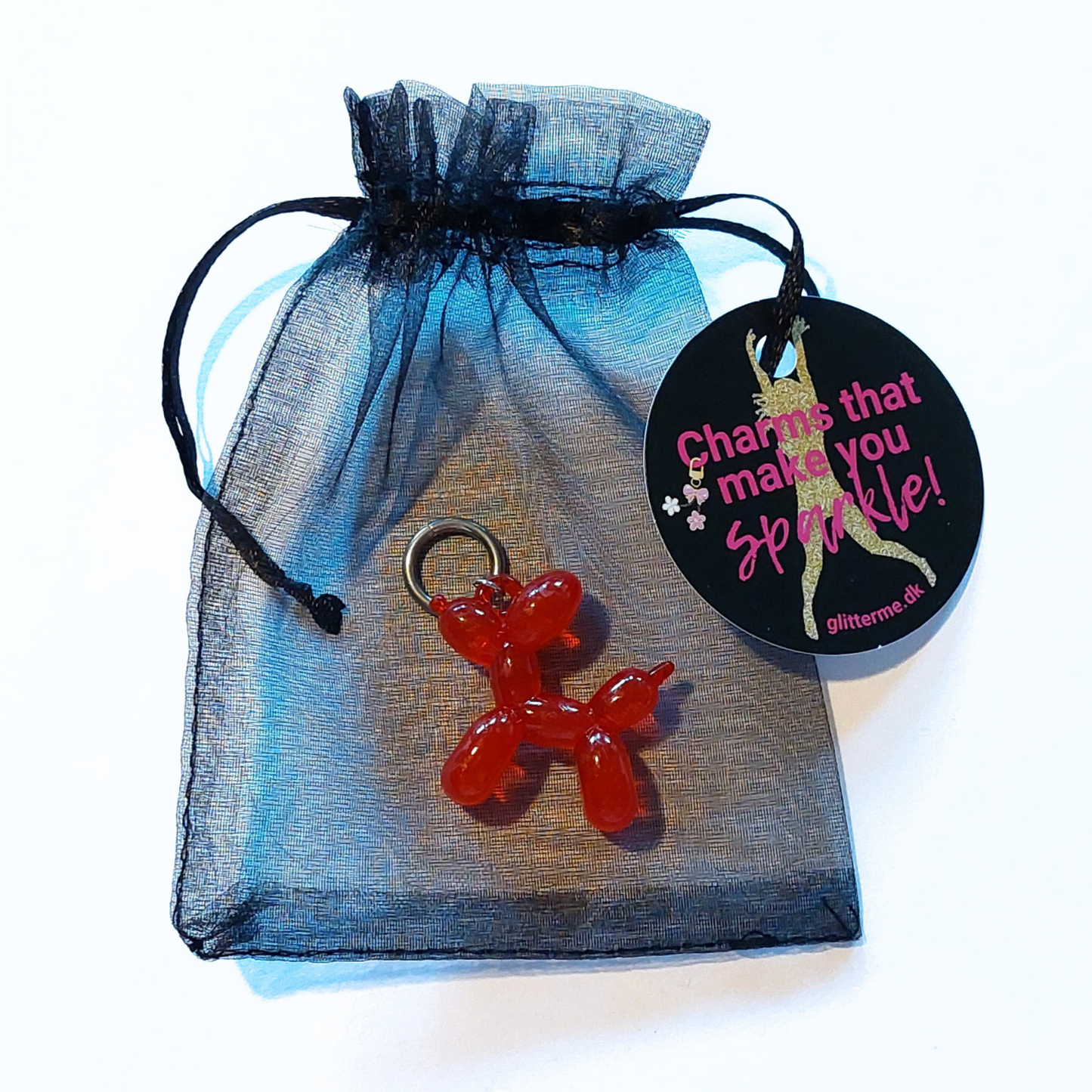Charms - 1 stk. Balloon Dog