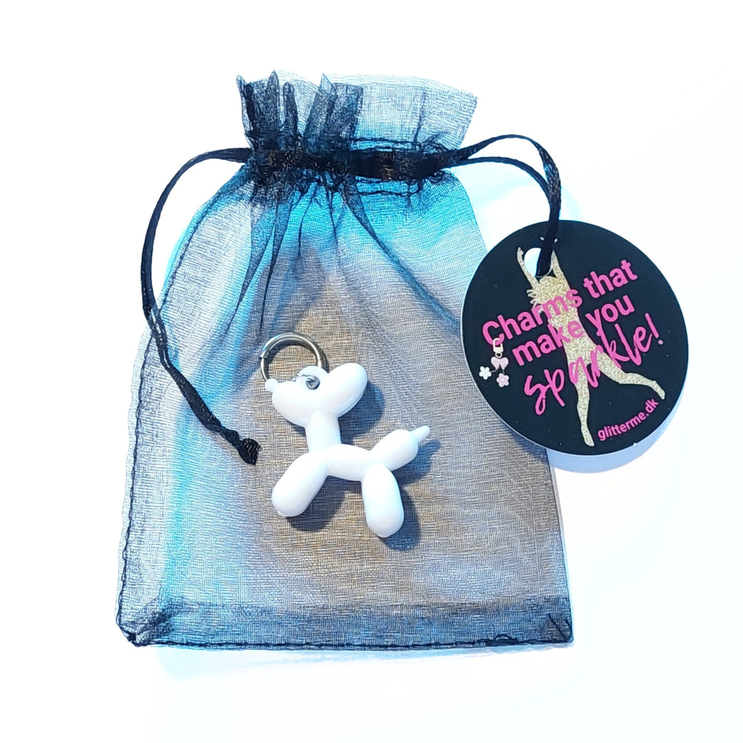 Charms - 1 stk. Balloon Dog