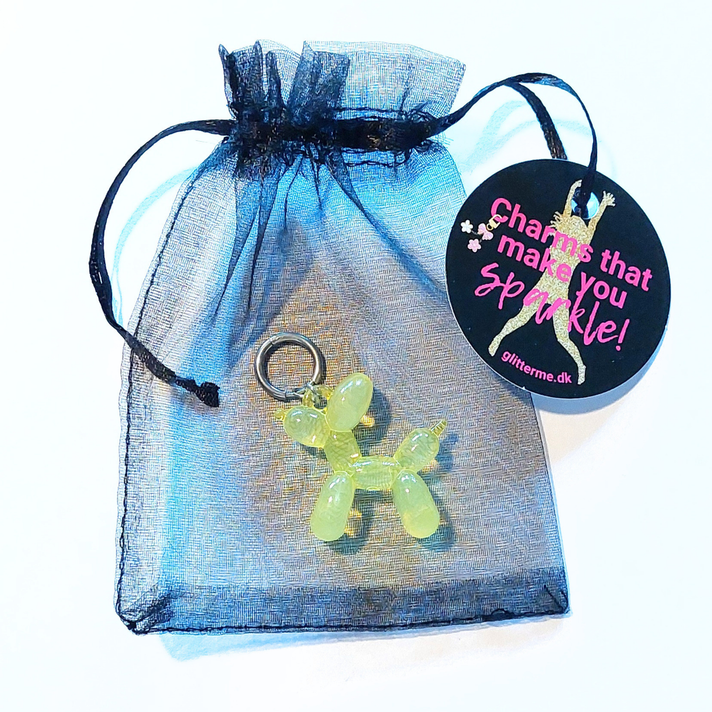 Charms - 1 stk. Balloon Dog