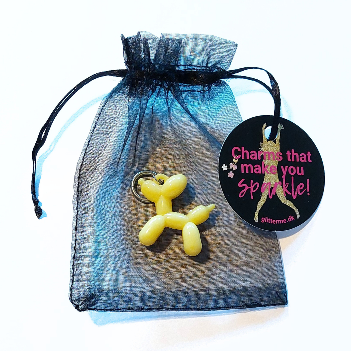 Charms - 1 stk. Balloon Dog