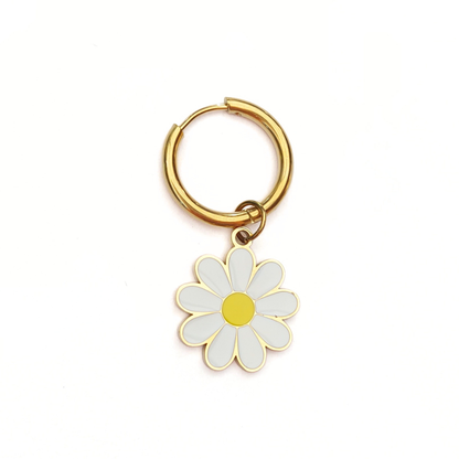 Charms - 1 pcs. Daisy - Gold