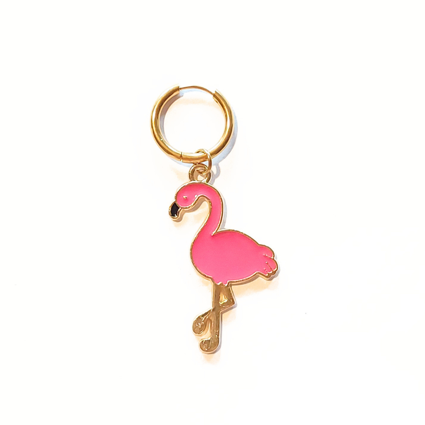 Charms - 1 stk. Flamingo