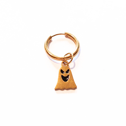 Charms - 1 pcs. Ghost - Gold