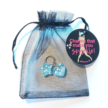 Charms - 1 pcs. Heart Star Duo
