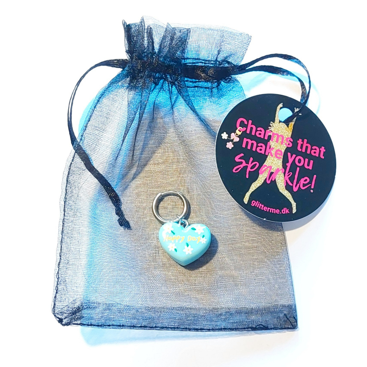 Charms - 1 pcs. Inspiring Heart