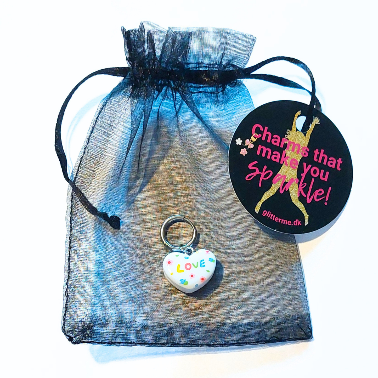 Charms - 1 pcs. Inspiring Heart