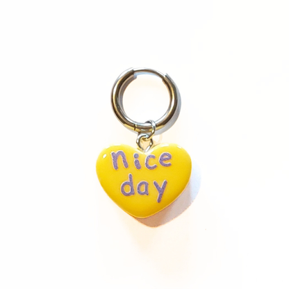 Charms - 1 pcs. Inspiring Heart