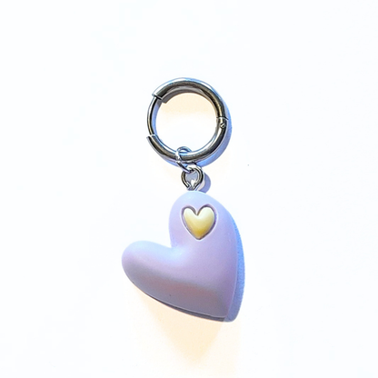 Charms - 1 stk. Cartoon Hjerte