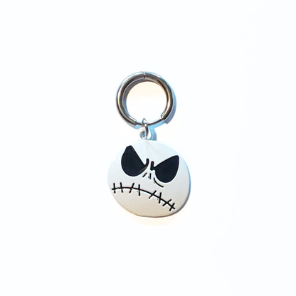 Charms - 1 pcs. Angry Face - Gold