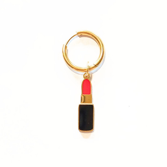 Charms - 1 stk. Læbestift - Guld