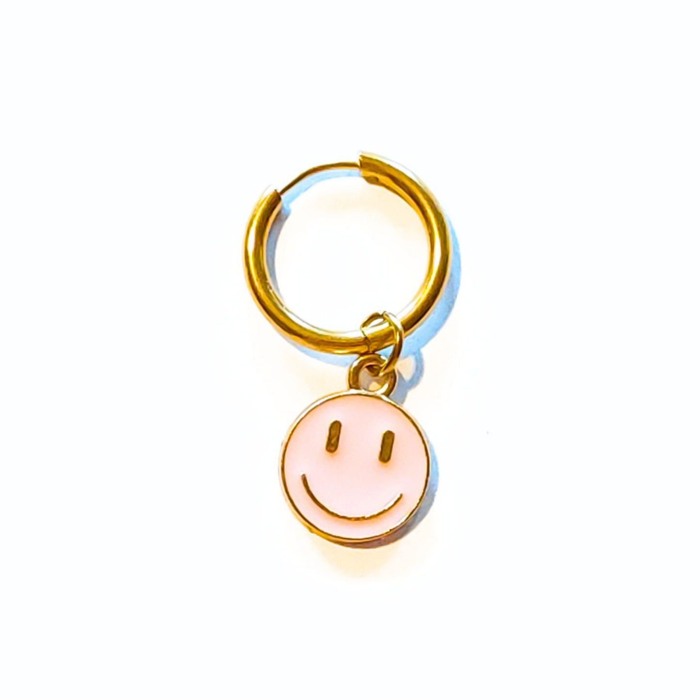 Charms - 1 pcs. Smiley II - Gold