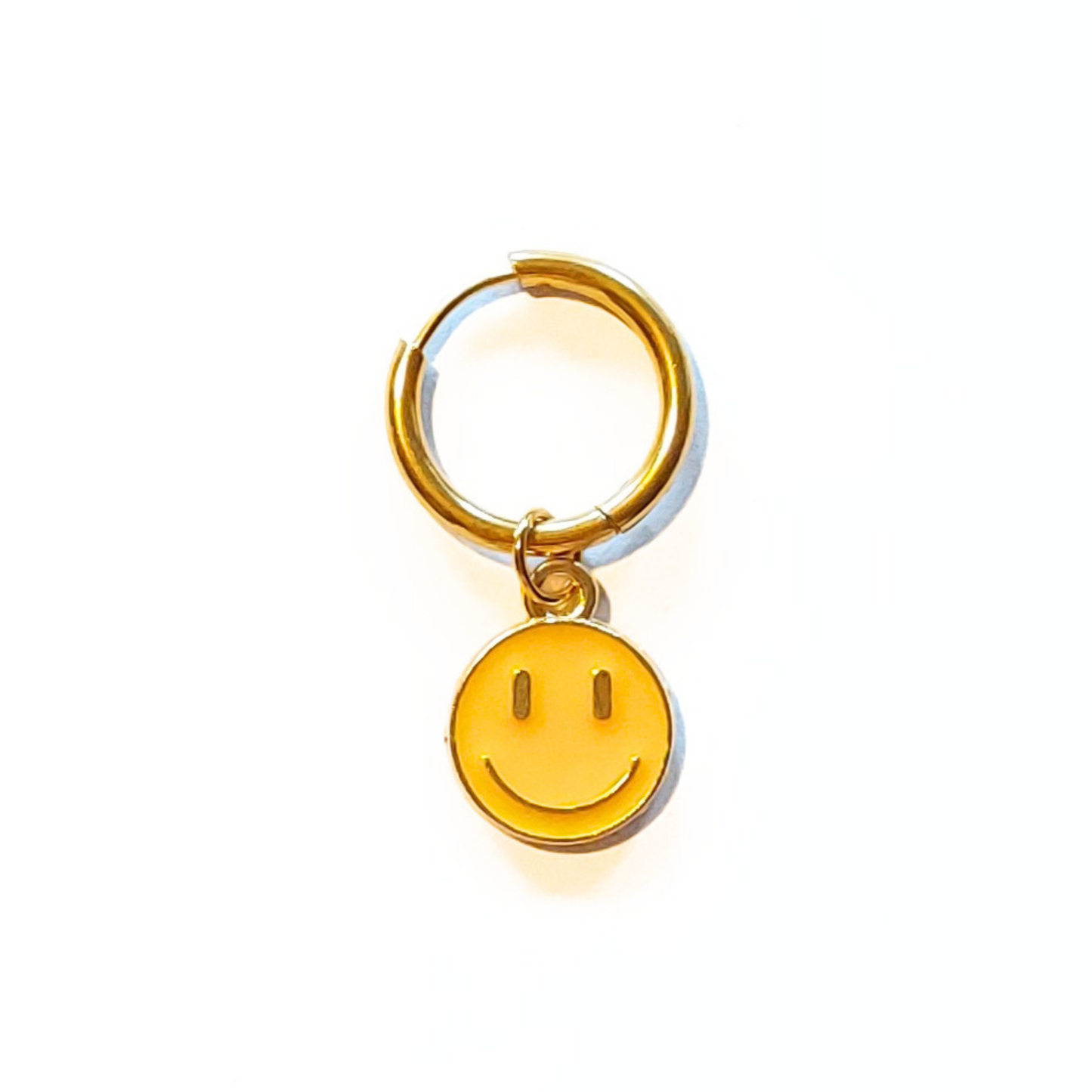 Charms - 1 pcs. Smiley II - Gold