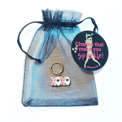 Charms - 1 stk. XOXO - Guld