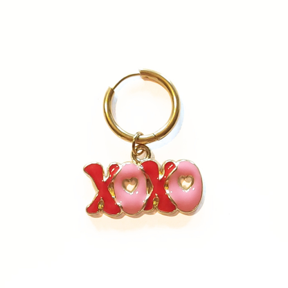 Charms - 1 stk. XOXO - Guld