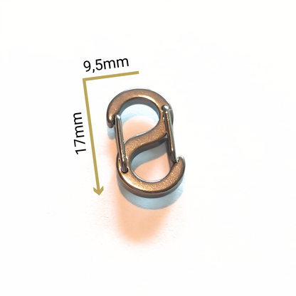 Clasp - 1 pc. - gold or stainless steel