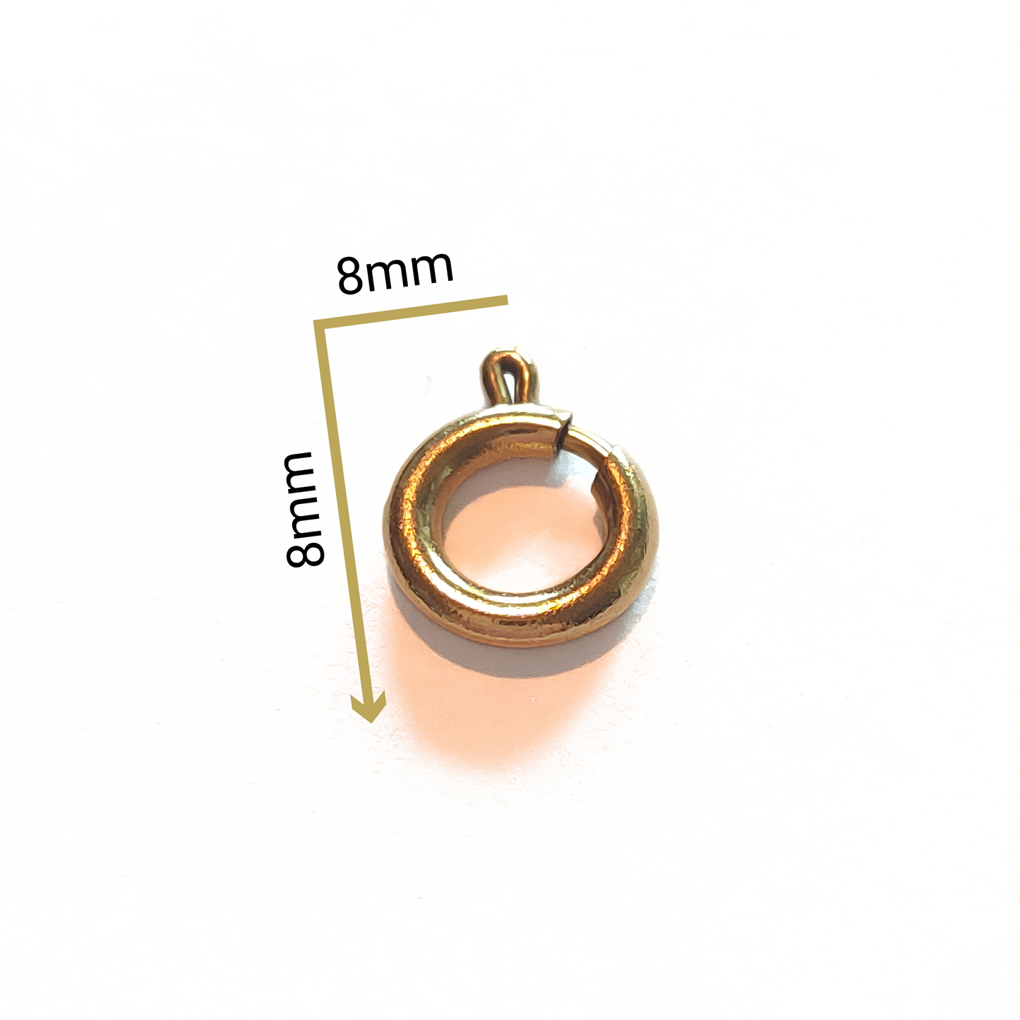 Clasp - 1 pc. - gold or stainless steel