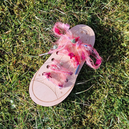 Snørebånd - Blossoms IV - Hindbærbusk - 115 cm