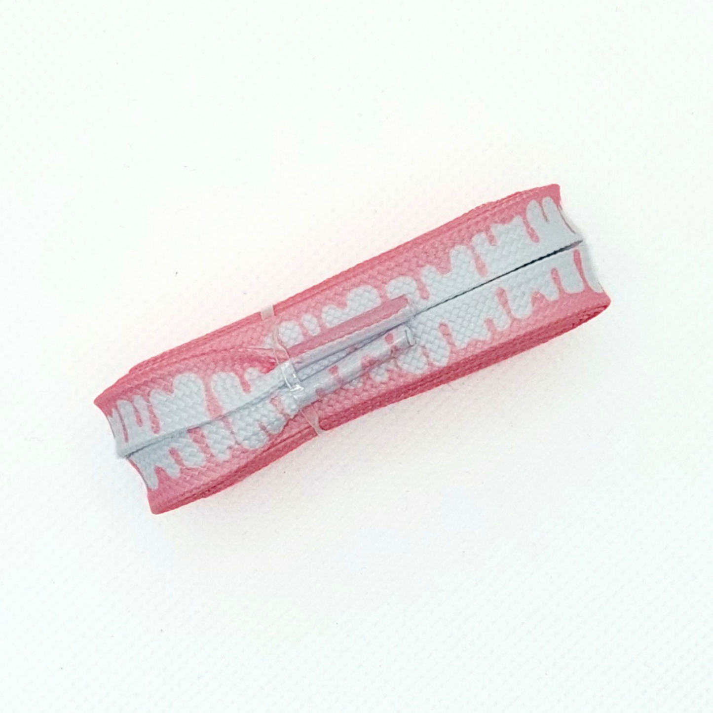 Shoelaces - Ice cream Pink/White - Flat - 120 cm