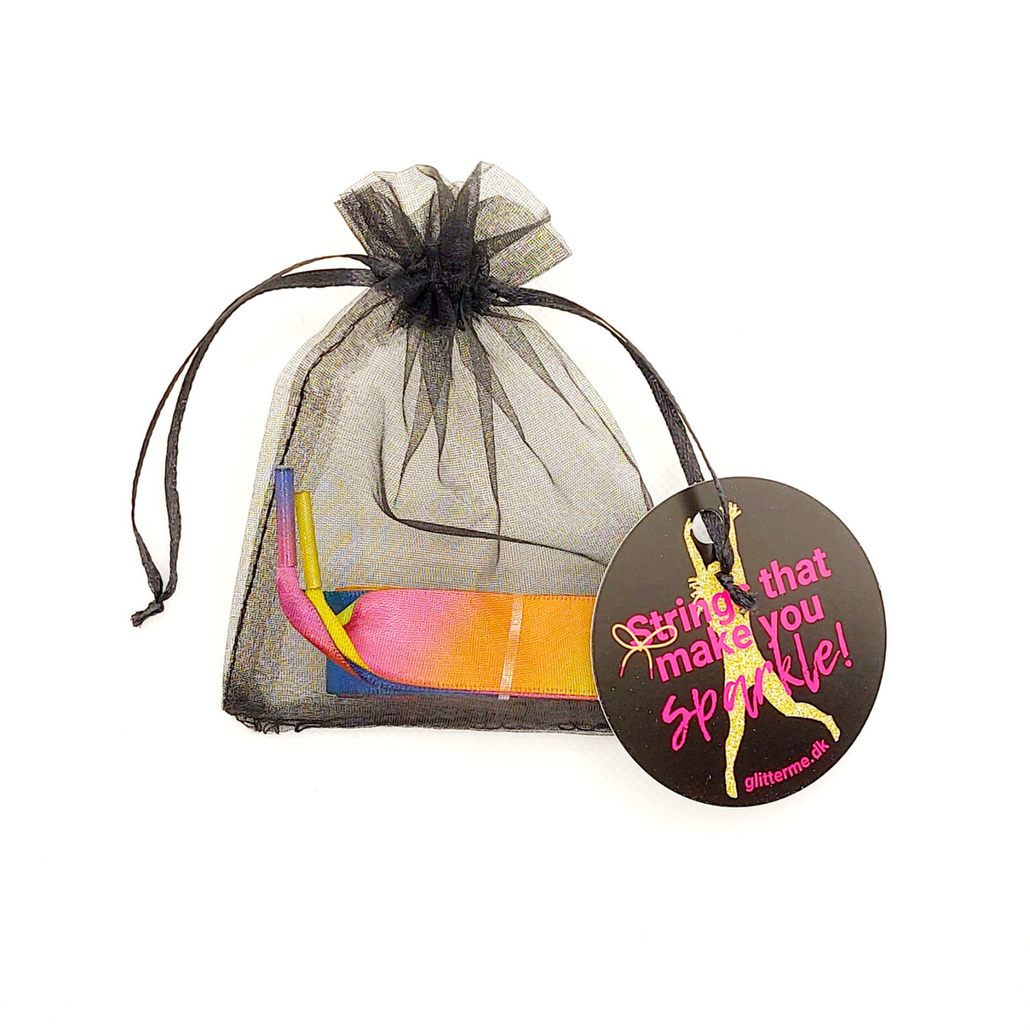 Shoelaces - Satin ribbon - Rainbow - 100+120 cm