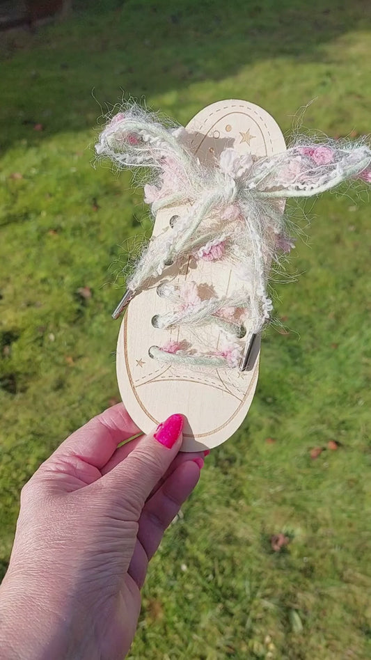 Snørebånd - Blossoms I - Forår - 115 cm