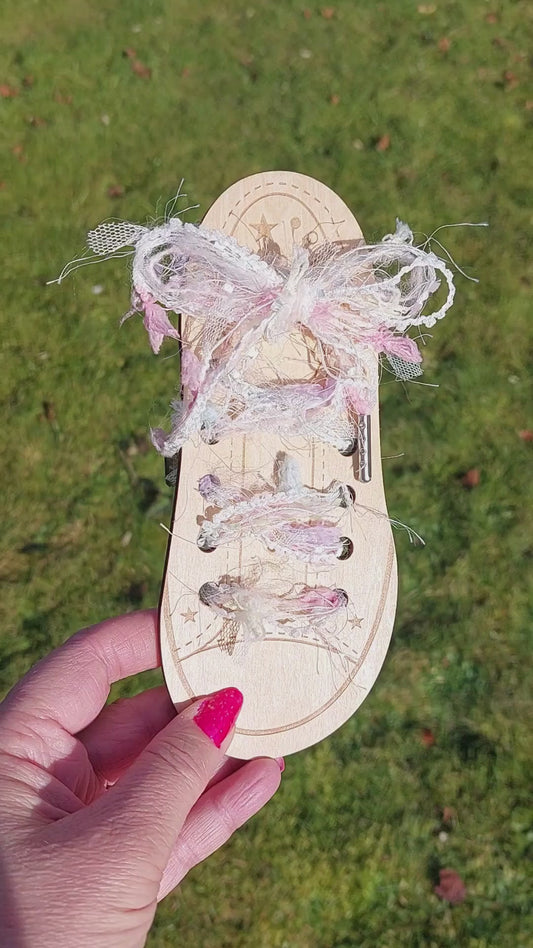 Snørebånd - Blossoms VI - Iris (Regnbue) - 115 cm