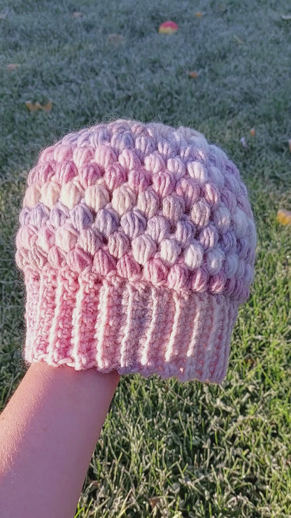 Vinterhue - Unicorn m. glimmer (Kids size)