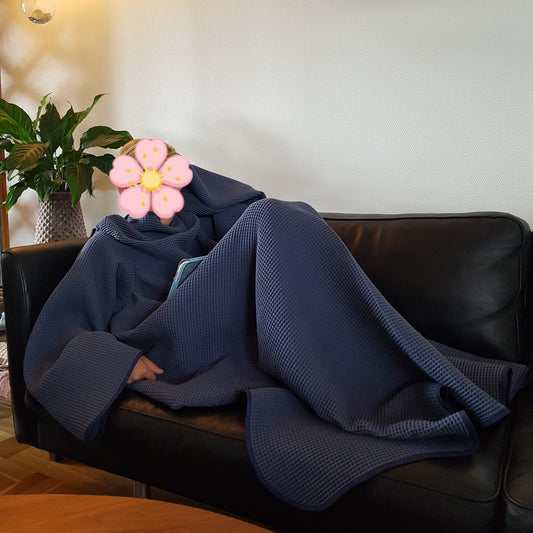 Cozee - Navy Blue - Junior (W:150 cm x L:120 cm)