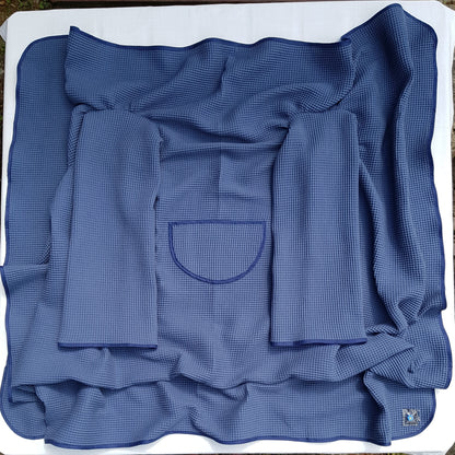 Cozee - Mørkeblå - Junior (W:150 cm x L:120 cm)