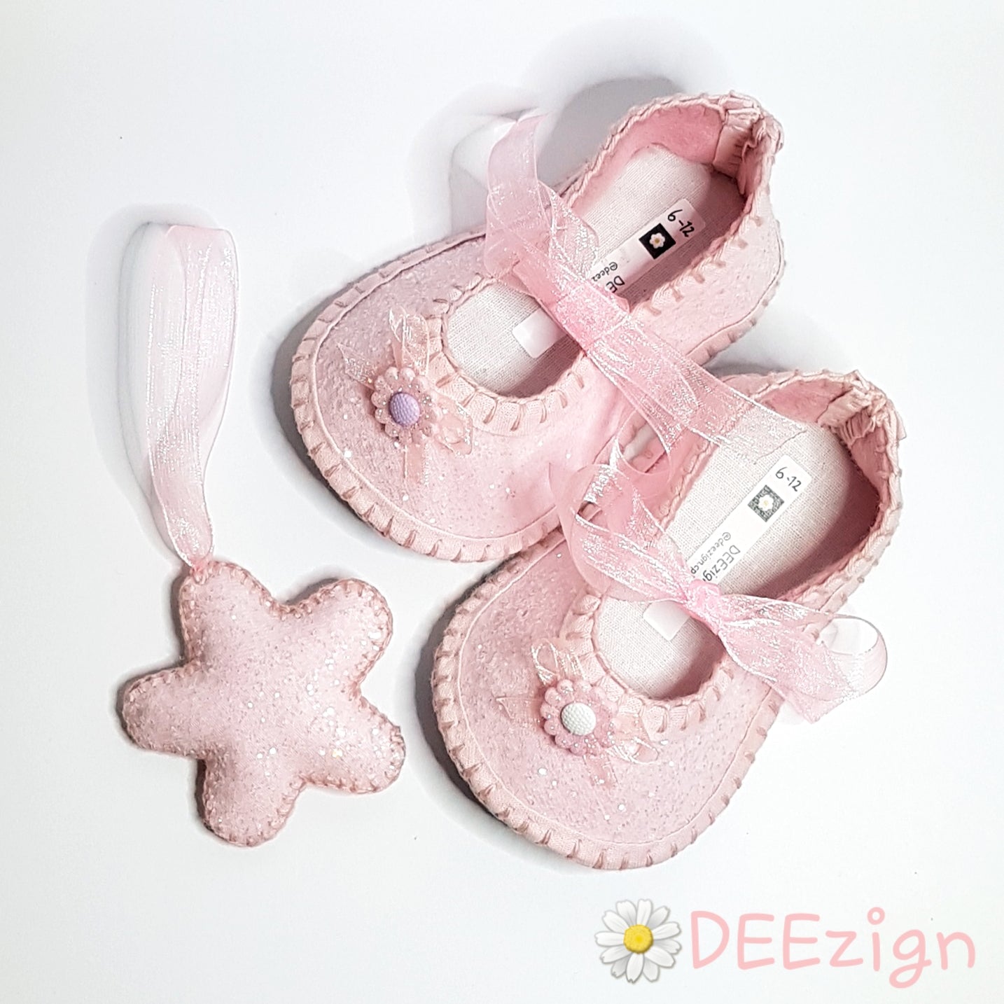 GLITTER DREAM - Baby Slippers (6-12 mths)