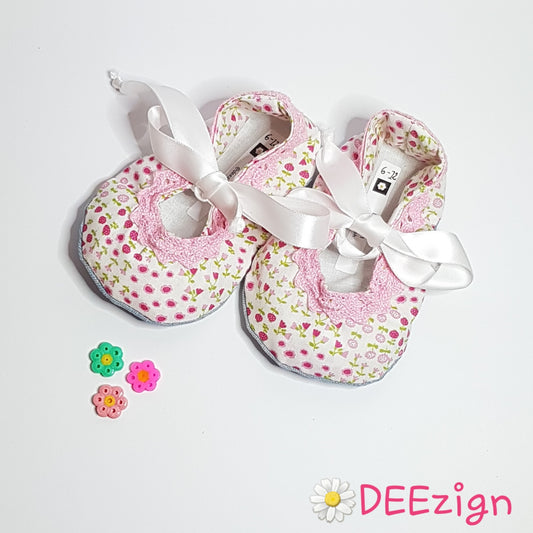 CANDY GARDEN - Baby Slippers (6-12 mths)