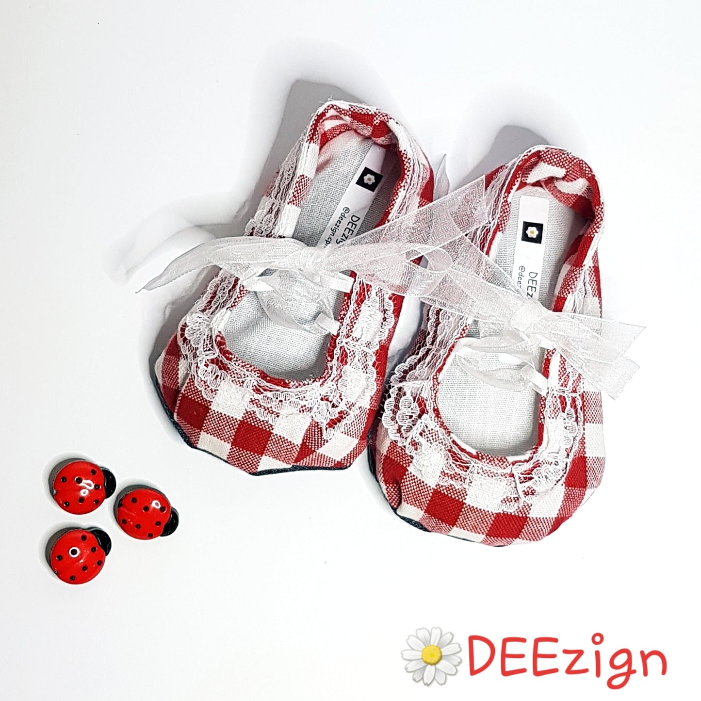 PERFECT PICNIC - Baby Slippers (6-12 mths)