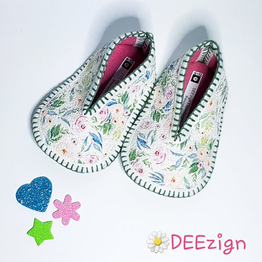 SPRING MEADOW - Baby Slippers (6-12 mths)