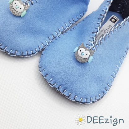 OWL-WAYS LOVE U - Baby Slippers (6-12 mths)