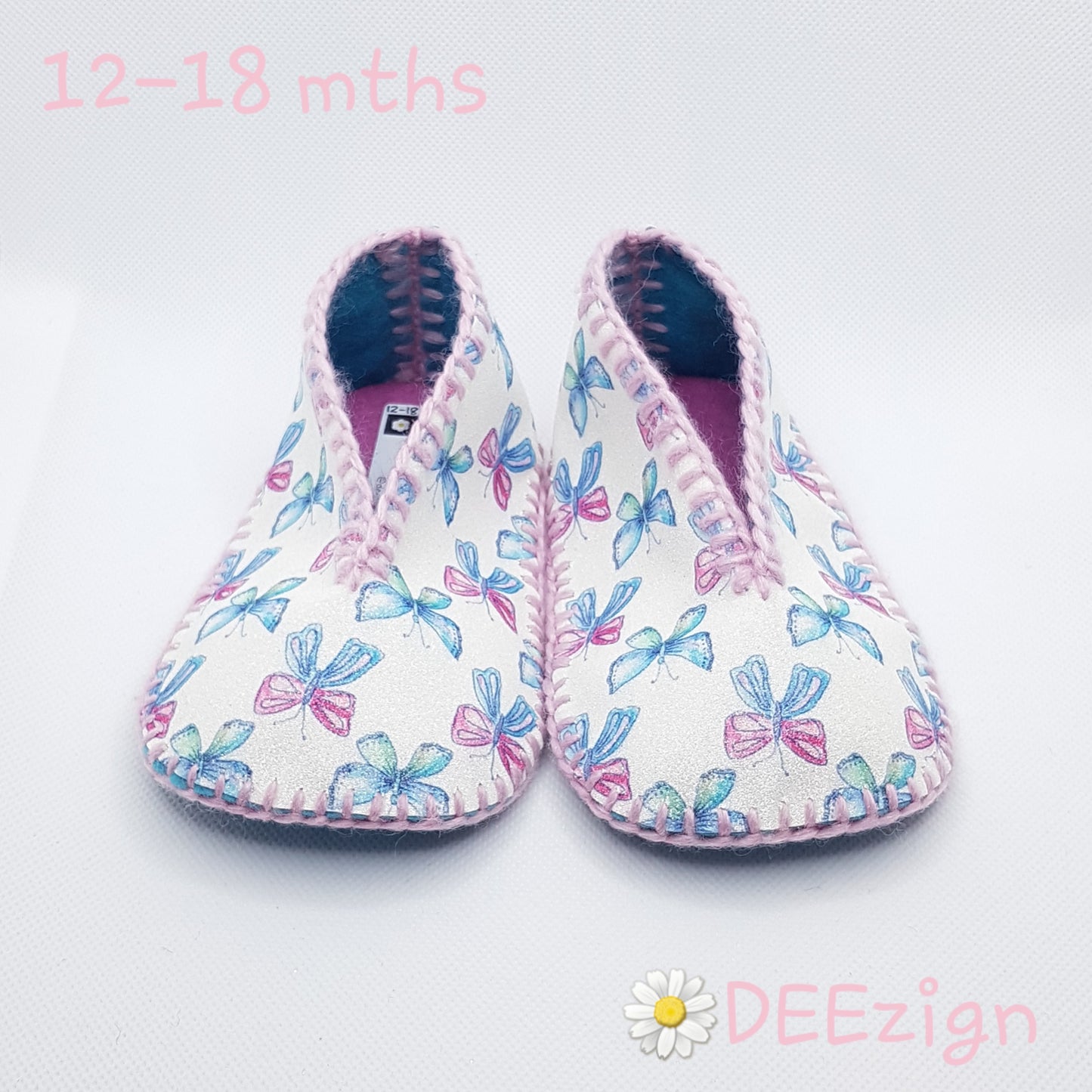 FLUTTERBY I - Baby Slippers (12-18 mths)