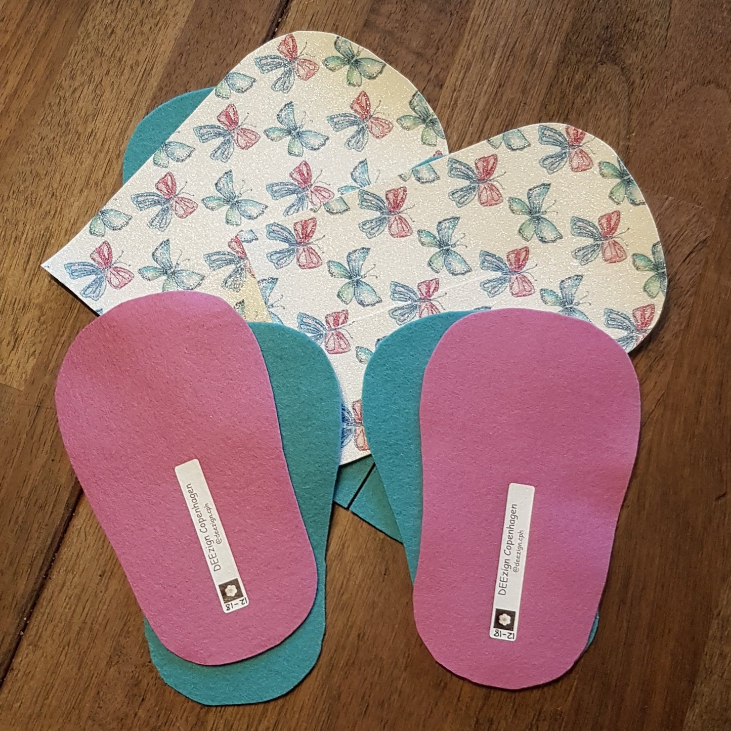 FLUTTERBY I - Baby Slippers (12-18 mths)