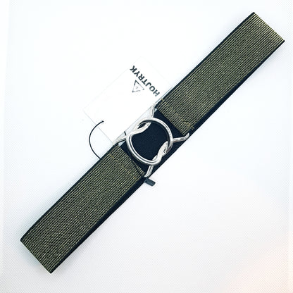 Elastic Belt - Gold Glitter