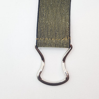 Elastic Belt - Gold Glitter