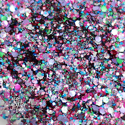 Eco Glitter Fun - 4ml/3.5g Lollipop Blend - Bionedbrydelig Glitter
