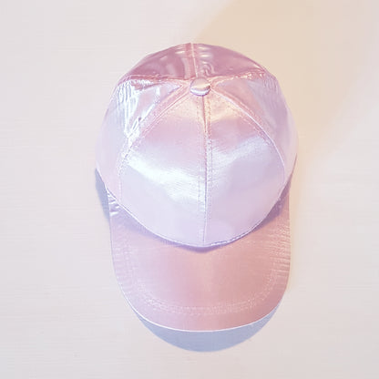 Satin Cap - Lyserød