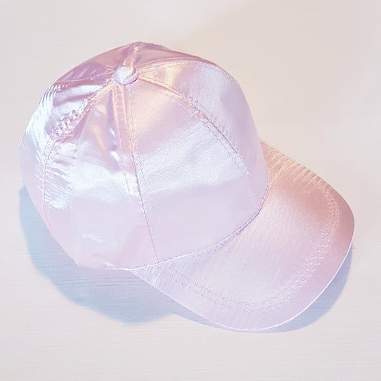 Satin Cap - Lyserød