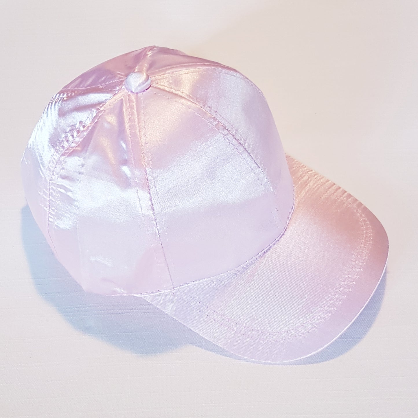 Satin Cap - Lyserød