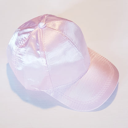 Satin Cap - Lyserød