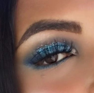 Vani Cosmetics - Skyfall Pressed Glimmer (Blå) - 2.5g