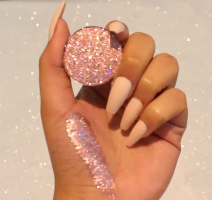 Vani Cosmetics - Sunset Pressed Glimmer (Fersken Pink) - 2.5g