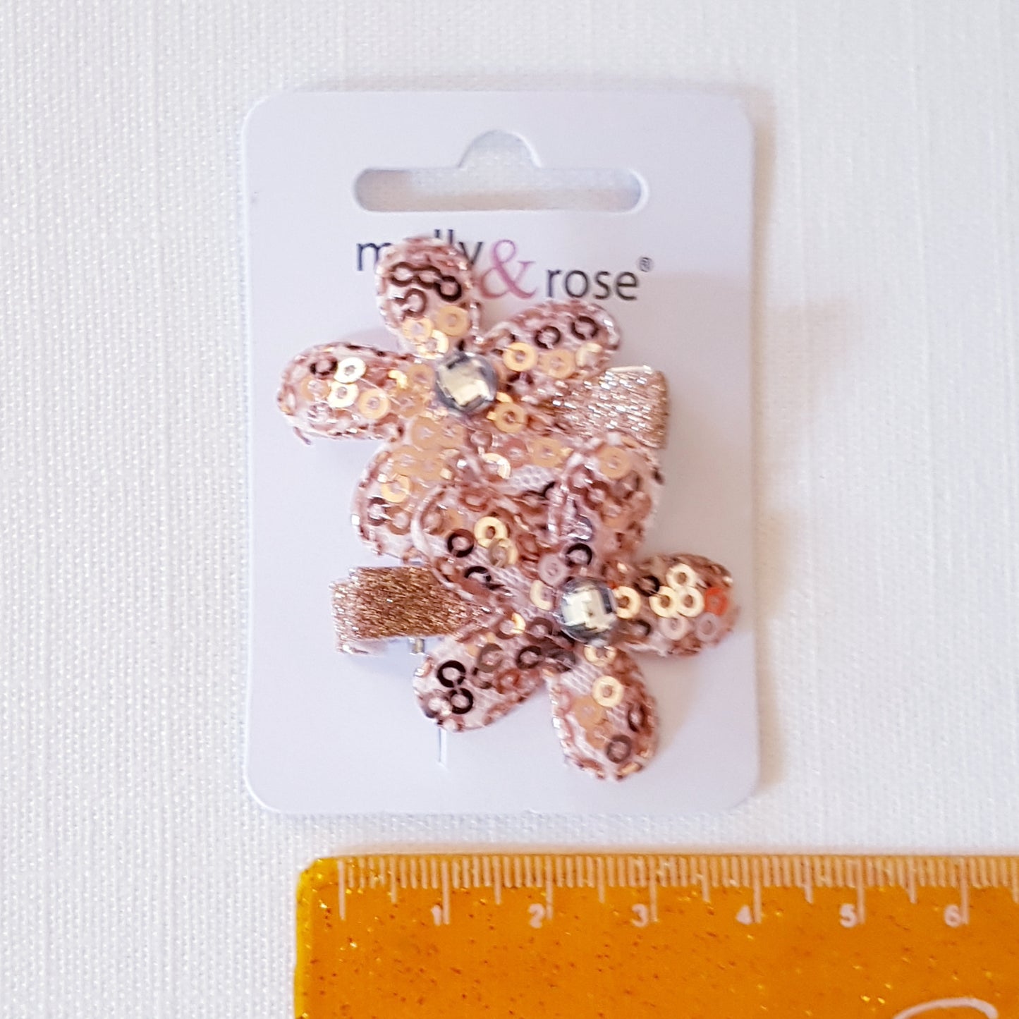 Molly & Rose - Hårklemmer 2 stk. - Marguerit Paillet