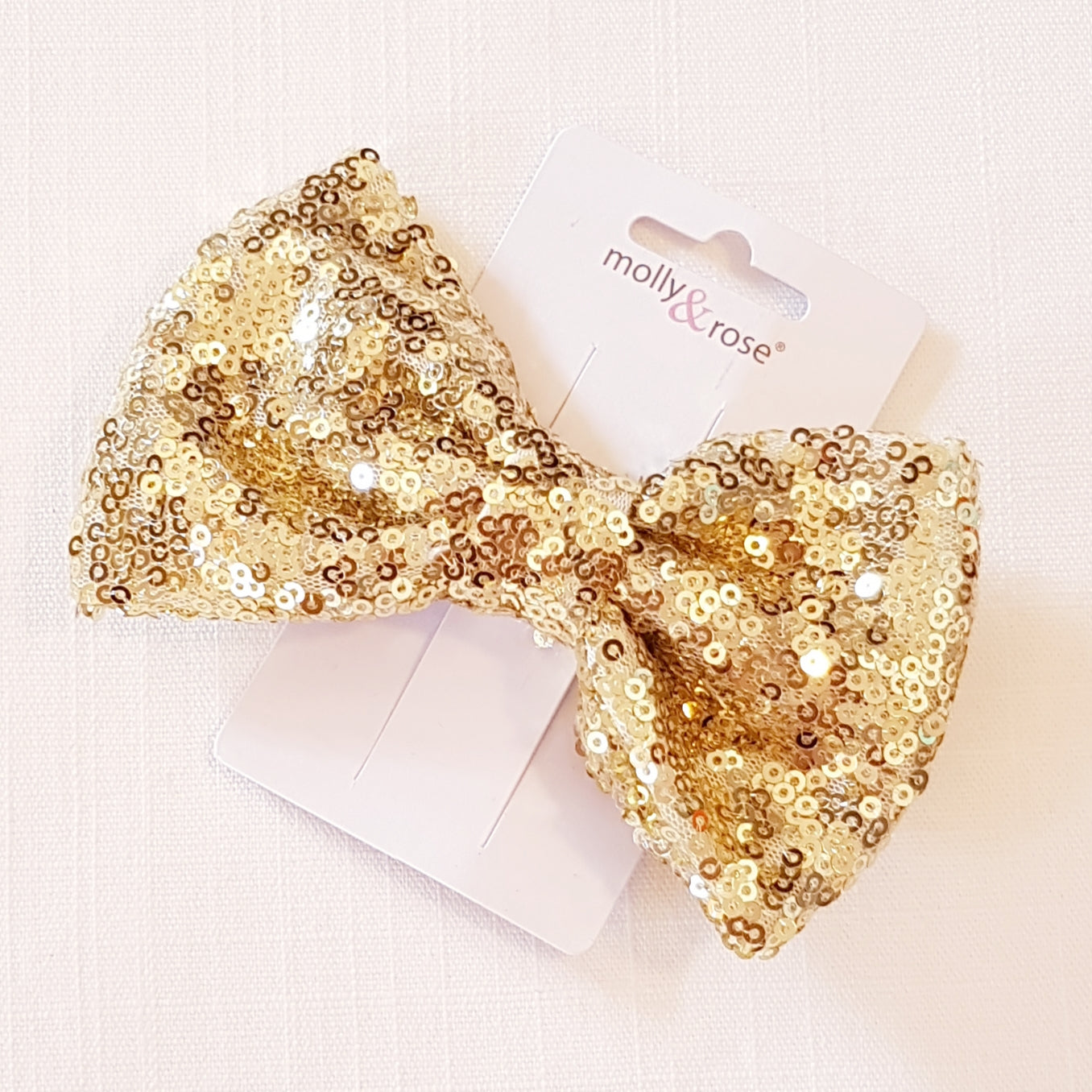 Molly & Rose - Hair clip 1 pc. - Sequin Bow