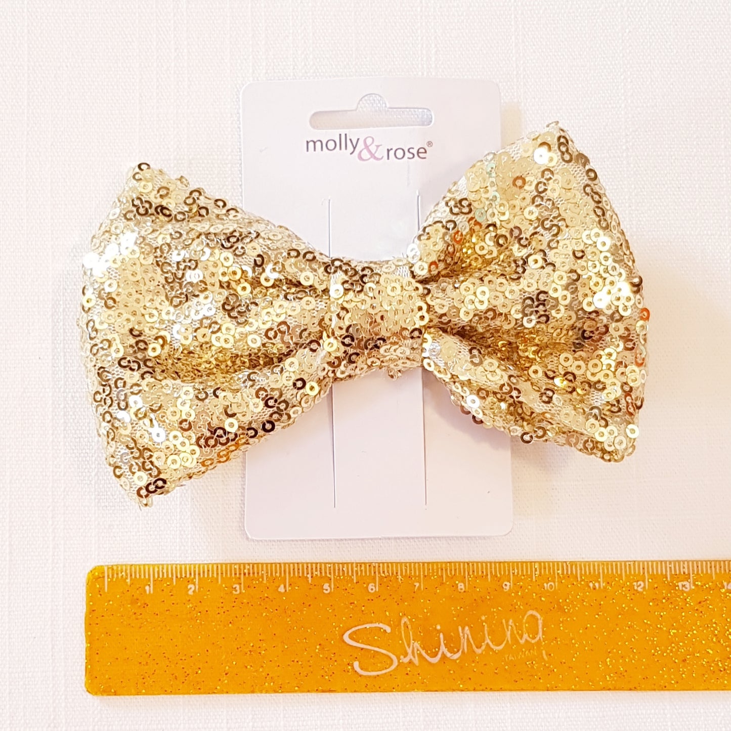 Molly & Rose - Hair clip 1 pc. - Sequin Bow