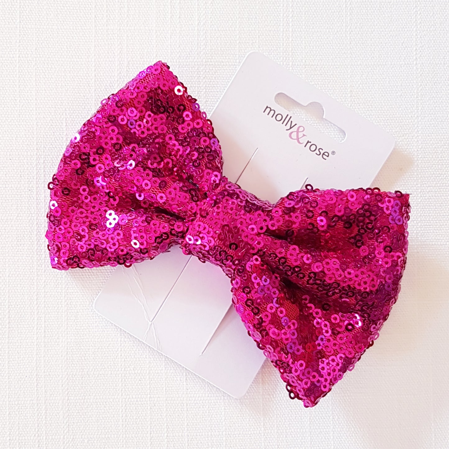 Molly & Rose - Hair clip 1 pc. - Sequin Bow