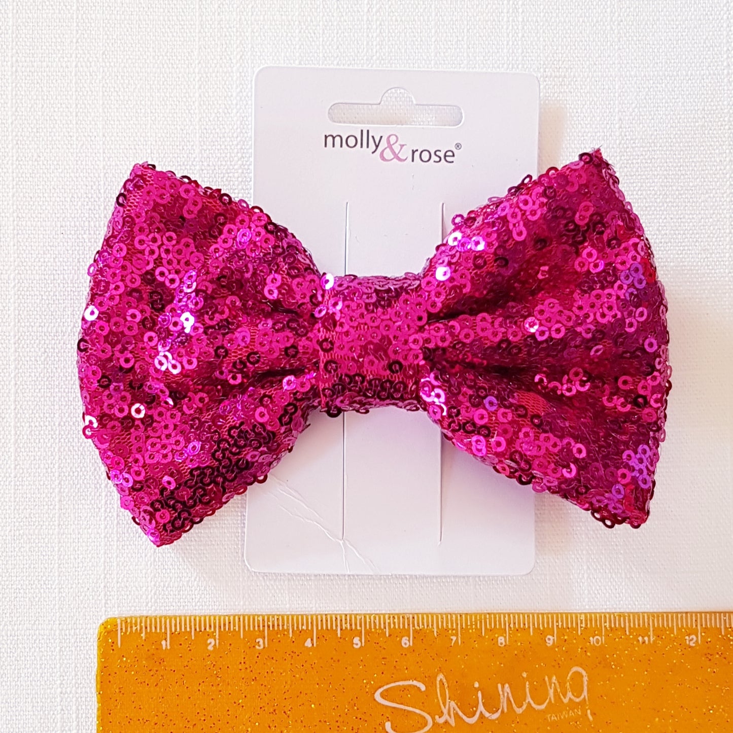 Molly & Rose - Hair clip 1 pc. - Sequin Bow